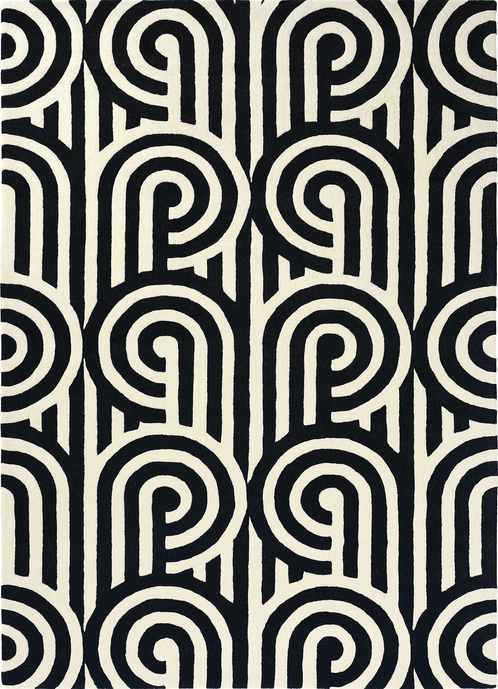 Florence Broadhurst | Turnabouts Black 039205 | Carpet | Online Tapijten