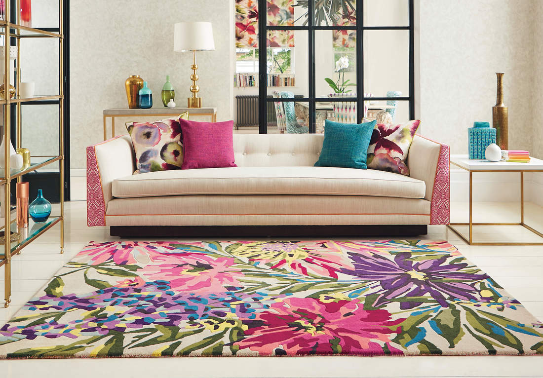 Harlequin Floreale Fuchsia 44905