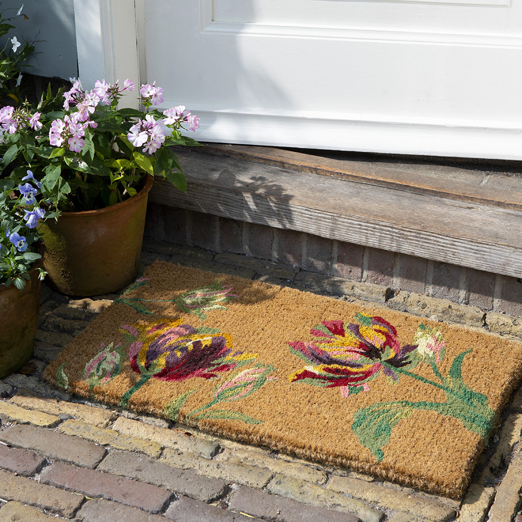 Laura Ashley Doormat Gosford Cranberry 81310