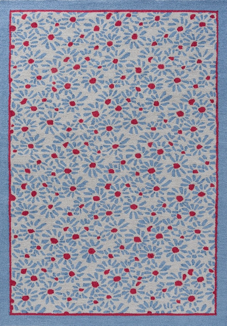 Laura Ashley | Thorncliff Daisy Sky Blue 480308 | Carpet | Online Tapijten