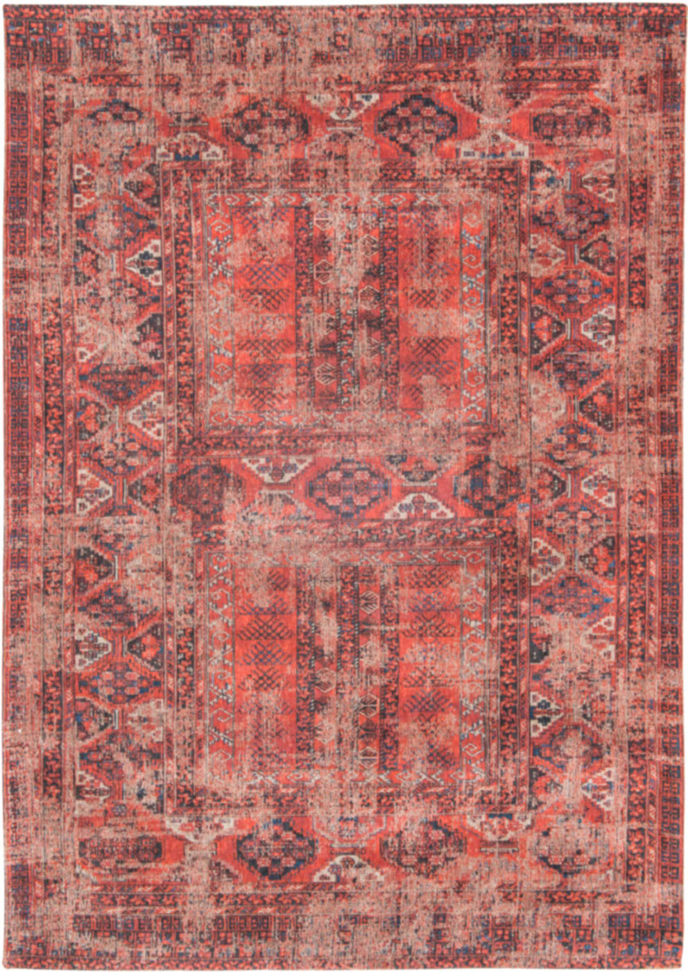 Louis de Poortere | Antiquarian Antique Hadschlu 7-8-2 Red 8719 | Carpet | Online Tapijten