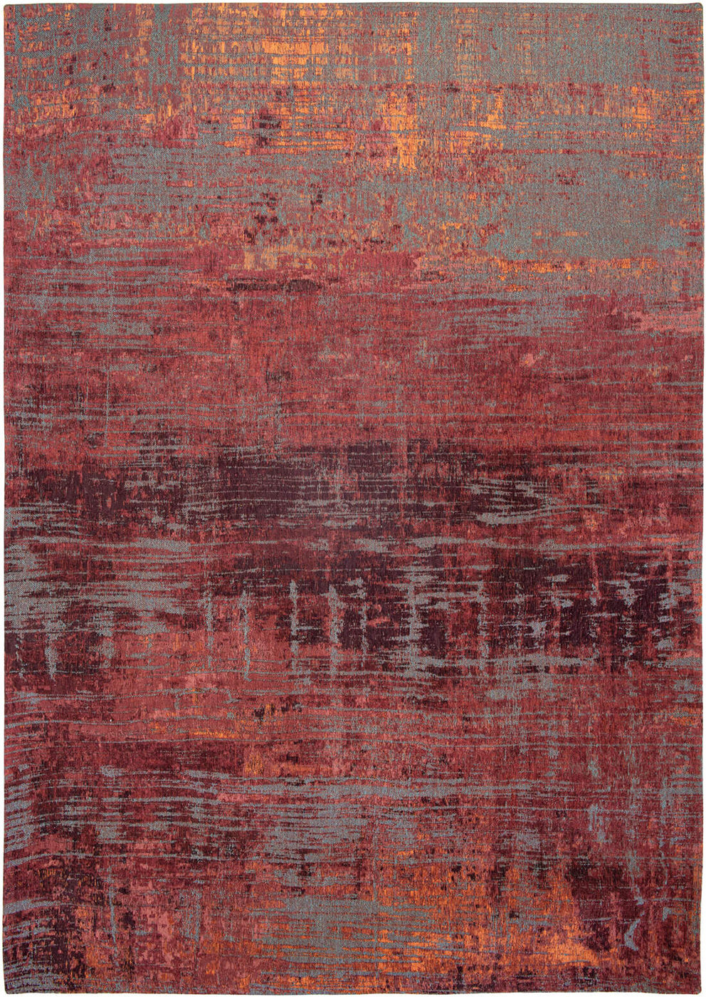 Louis de Poortere | Atlantic Streaks Nassau Red 9125 | Carpet | Online Tapijten