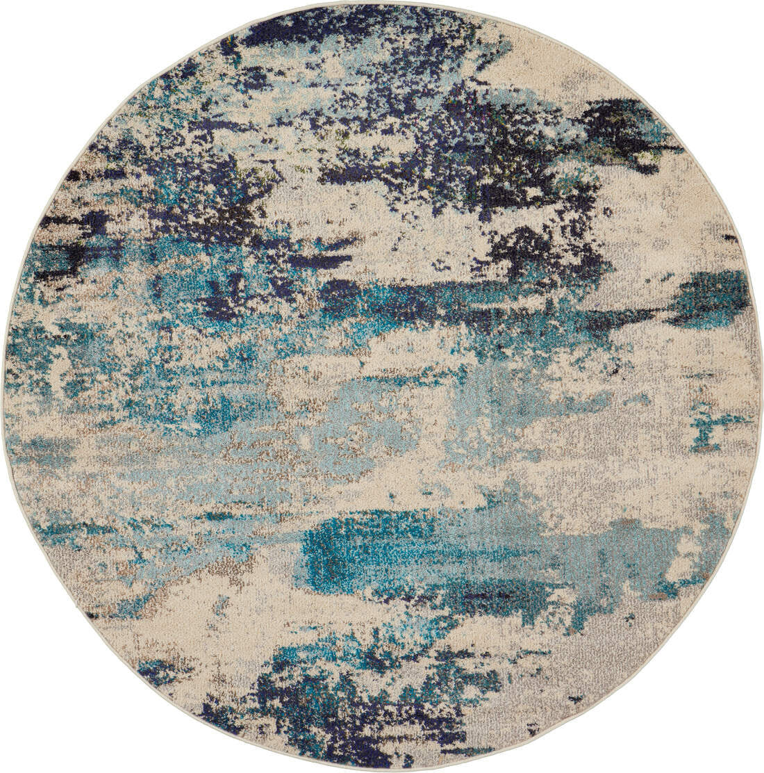 Nourison | Celestial R. Ivory Blue CES02 | Carpet | Online Tapijten