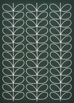 Orla Kiely | Linear Stem Jade 460507 | Carpet | Online Tapijten