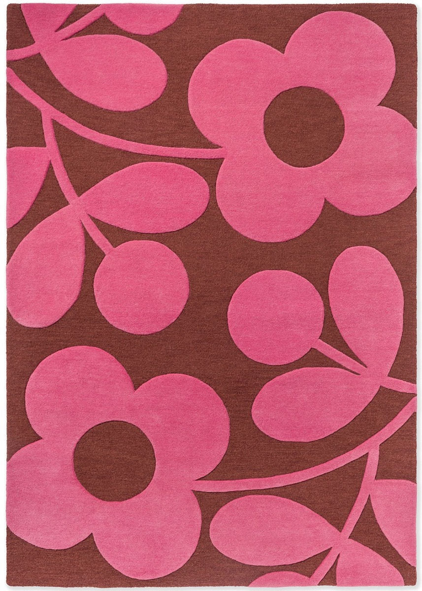 Orla Kiely | Spring Stem Paprika 063900 | Carpet | Online Tapijten