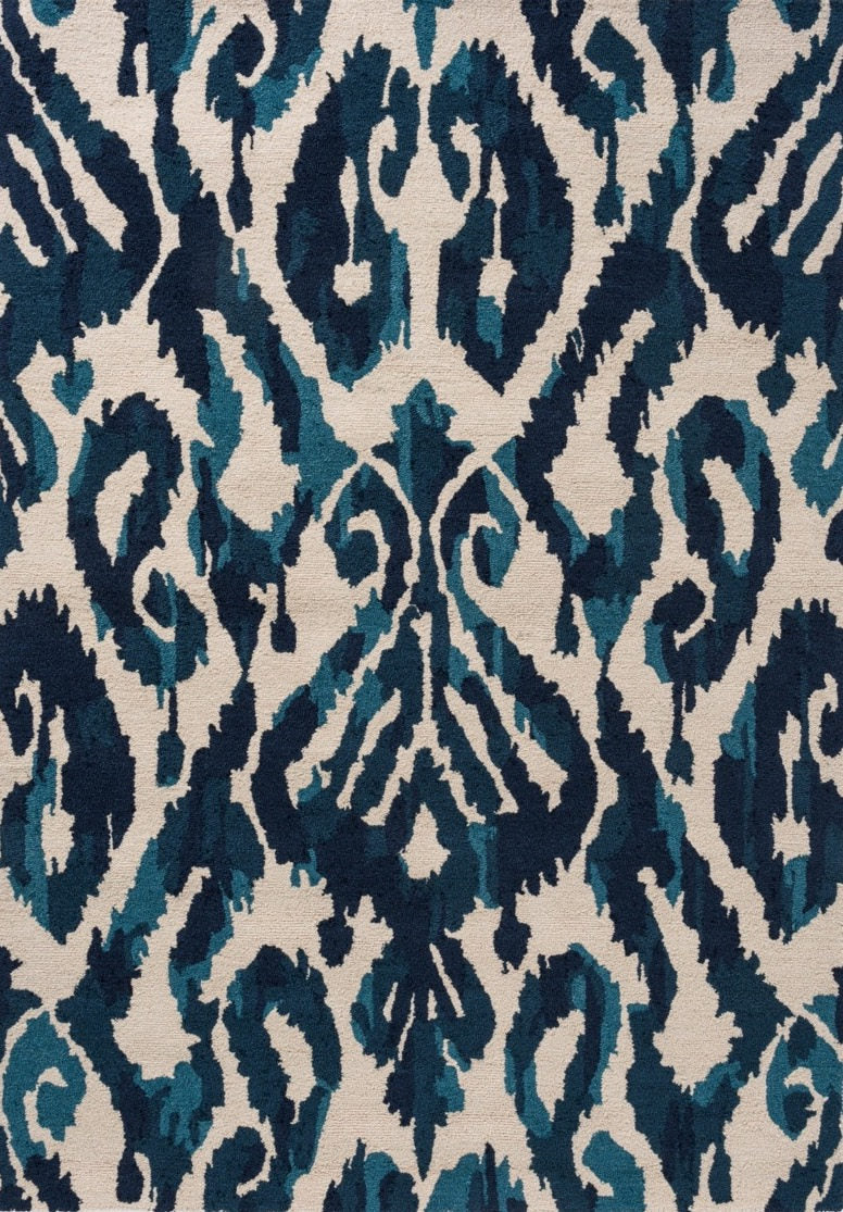 Sanderson | Kasuri Indigo 446208 | Carpet | Online Tapijten