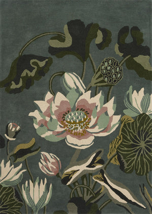 Wedgwood | Waterlily Midnight Pond 38608 | Carpet | Online Tapijten