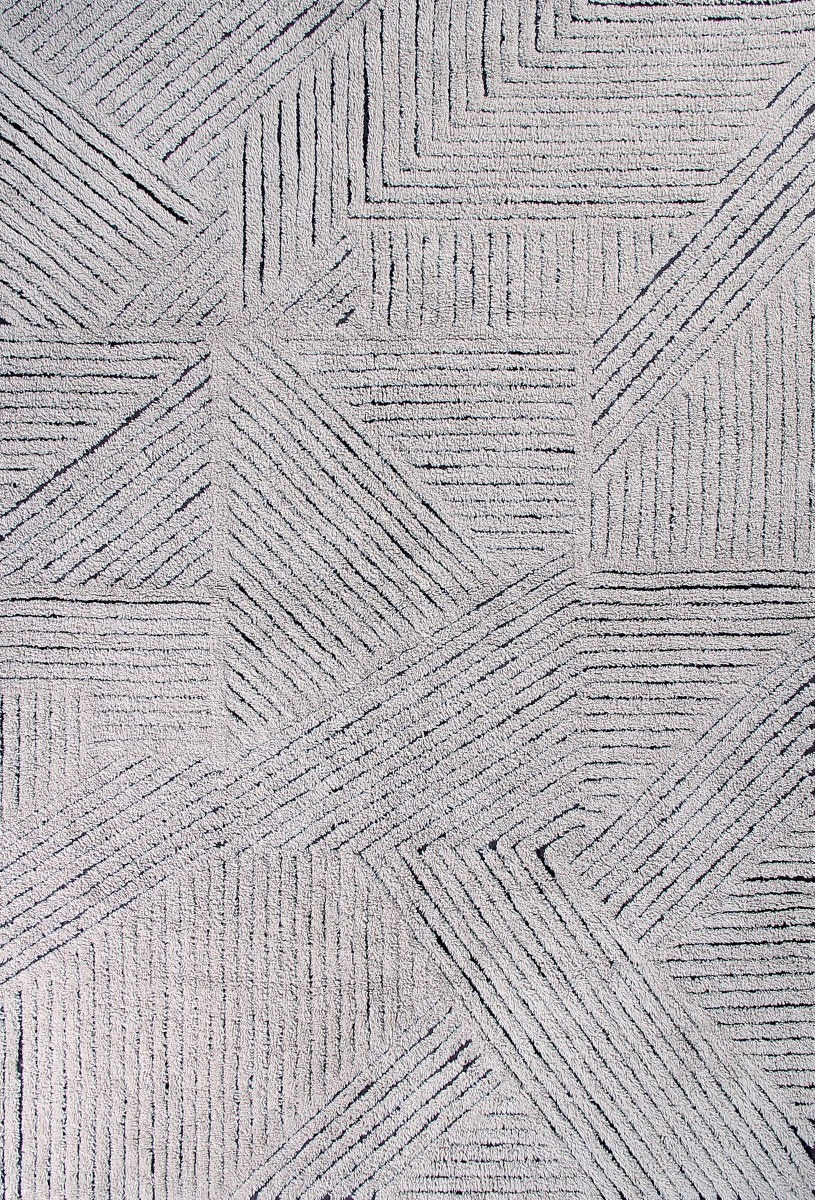 Lorena Canals | Geometrics Black Chia | Carpet | Online Tapijten